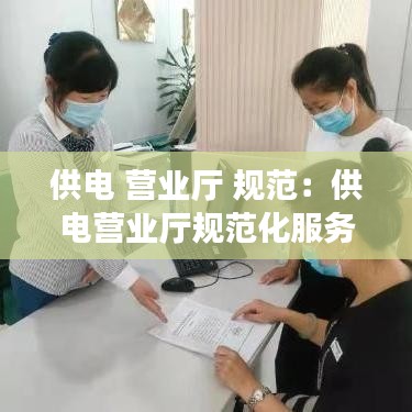 供電 營(yíng)業(yè)廳 規(guī)范：供電營(yíng)業(yè)廳規(guī)范化服務(wù)手冊(cè)電子書 