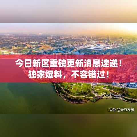 今日新區(qū)重磅更新消息速遞！獨(dú)家爆料，不容錯過！