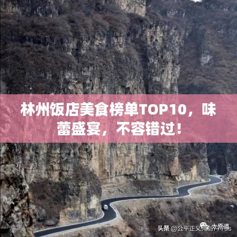 林州飯店美食榜單TOP10，味蕾盛宴，不容錯過！