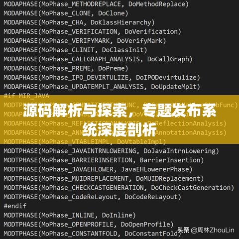 源碼解析與探索，專題發(fā)布系統(tǒng)深度剖析
