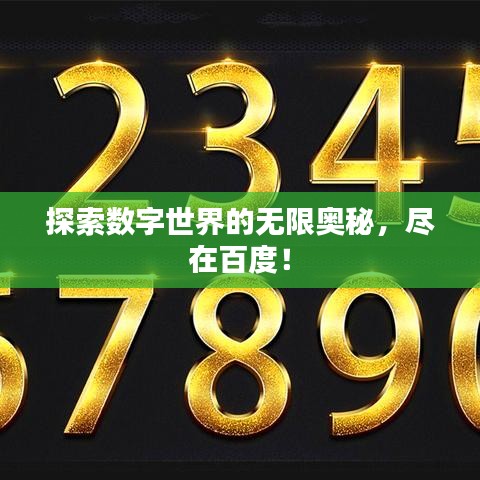 探索數(shù)字世界的無限奧秘，盡在百度！
