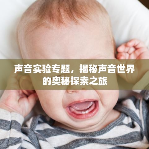 聲音實驗專題，揭秘聲音世界的奧秘探索之旅
